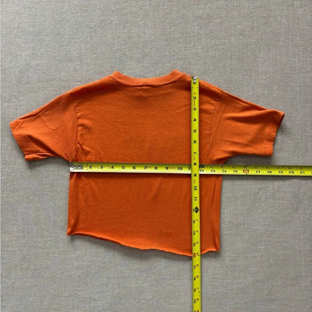 True vintage orange baby tee. - Picture 6 of 7